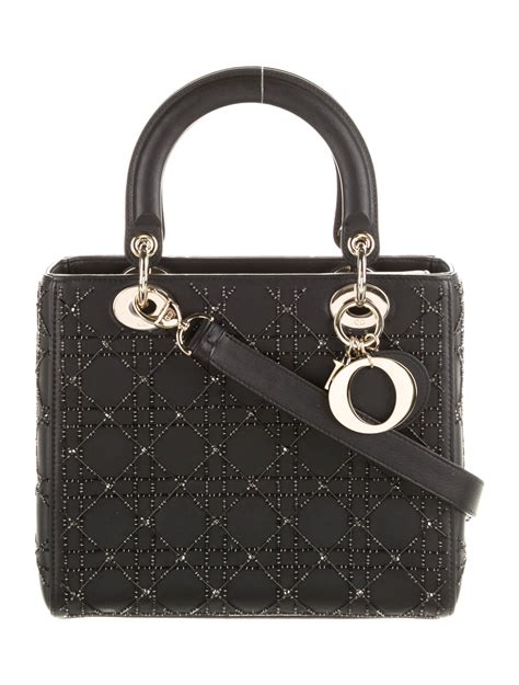 dior box bag black|lady dior bag black.